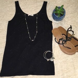 🖤 Black shimmery tank top 🖤